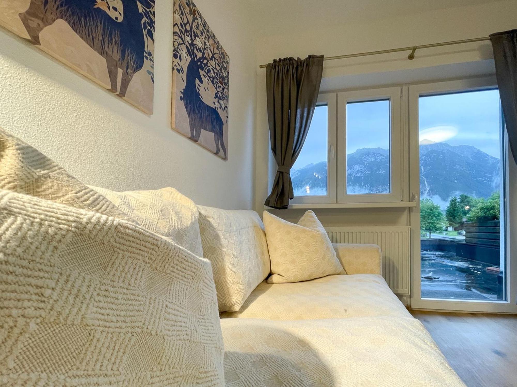 Appartement Haus Sabine à Leutasch Extérieur photo